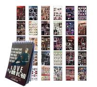 Lot de 30 pages d'autocollants Love and Deepspace QinChe Sylus - Total de 300 dessins - Convient pour ordinateur, ordinateur portable, livre de jeu, journal intime, scrapbooking