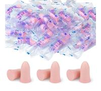 Lot de 30 paires de bouchons d'oreille en mousse souple (rose, taille unique)