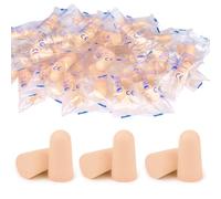 Lot de 30 paires de bouchons d'oreille en mousse ultra doux, 36 dB SNR, réduction du bruit, protection auditive, voyage, étude, concentration, chantier de construction (rose, taille unique)