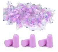 Lot de 30 paires de bouchons d'oreilles en mousse (violet, taille unique)