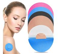 Lot de 30 patchs capteurs, autocollants capteurs, imperméables, respirants, doux pour la peau, pour hommes et femmes (couleur de la peau, noir, bleu, rouge rose)