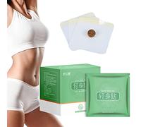 Lot de 30 patchs de nombril en armoise d'armoise, patchs de nombril à base de plantes, pilules de médecine chinoise, moxa, patchs de bien-être botanique, soutien du métabolisme