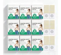 Lot de 30 patchs minceur pour le soin de la silhouette, avec extraits végétaux, pansements minceur pour le ventre et la taille, discrets et doux pour la peau pour tous les types de corps