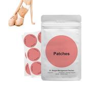 Lot de 30 patchs naturels de gestion du poids, aide à la minceur végétale, contrôle de l'appétit, soutien métabolique, autocollants cosmétiques pour femmes et hommes, équilibre des fringales (1 pièce)