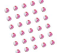 Lot de 30 perles élégantes en forme de cœur pour les créateurs de bijoux à la recherche de matériaux pratiques pour la création de coutumes - Perles colorées