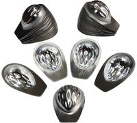 Lot de 30 petits bols à noix - Moules à pâtisserie - Noix remplies - Oreschki
