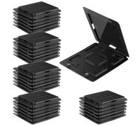 Lot de 30 pièges à coléoptères réutilisables en plastique noir pour ruches - Outils d'apiculture pour galettes de pollen et entretien des ruches