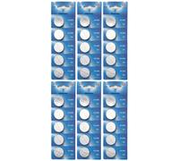 Lot de 30 Piles bouton plates lithium type CR2450/CR 2450 3V compatibles DL2450 ECR2450 BR2450 - Visiodirect -