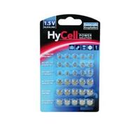 Lot de 30 piles boutons alcalines HyCell