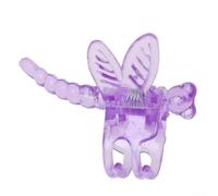 Lot de 30 pinces en plastique en forme de vigne pour orchidées et support de jardin - 3,5 x 3,3 cm, rouille, légères, assortiment de 6 couleurs (5