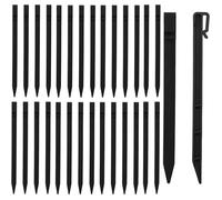 Lot de 30 piquets d'ancrage en Plastique pour Jardin - Piquets Robustes-Piquets d'ancrage pour Maintenir Le Filet de Jardin en Bas