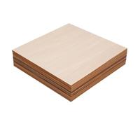 Lot de 30 plaques de contreplaqué - 40 x 40 cm - 3 mm - Bois de tilleul | Lot de 30 pièces, 40 x 40 cm, 3 mm, bois de tilleul, lisses, faciles à couper et à graver, pour laser et modélisme
