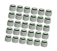 Lot de 30 poids en céramique pour plantes aquatiques avec base lourde empêchant le flottement pour aquarium d'eau douce et salée