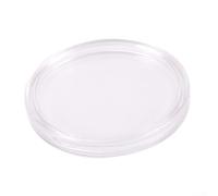 Lot de 30 porte-capsules hermétiques en plastique transparent conçus pour 40 à 6 mm de diamètre pour argent américain pour pièces de monnaie aigle 28,3 g, rangement sécurisé et résistant aux rayures