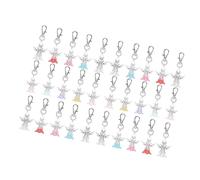 Lot de 30 porte-clés avec pendentif en forme d'aile pour infirmière, médecin, enseignant, invité, anniversaire, mariage, cadeau tendance