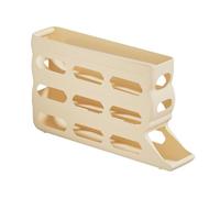Lot de 30 porte-œufs pour réfrigérateur - 4 niveaux - Fonction de roulement automatique - Boîte antidérapante pour boulangerie, marché fermier