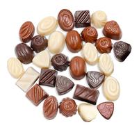 Lot de 30 présentoirs de chocolat artificiels, répliques alimentaires réalistes dans des variétés sombres, laiteuses et blanches pour magasin, maison et photographie