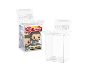Lot de 30 protecteurs/étuis/pour Funko Pop vinyle de 10,2 cm d'épaisseur 0,5 mm d'épaisseur