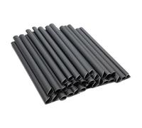 Lot de 30 réglettes clipsables pour bandes brise-vue - Clôture à double fil - Clôture de natte - Pince d'écran en PVC - Clips de montage pour écran de confidentialité - Pour terrasse, balcon, mur