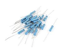 Lot de 30 résistances à film métallique axia-l de tolérance 1 % 7,5 K Ohm 2 W (30 pièces axia-l plomb 1 % de tolérance 7,5 K Ohm 2 W Accessoires spécialisés