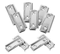 Lot de 30 rivets renforcés en métal pour tableau d'écriture | Pinces robustes pour lettres, rapports, menus, enveloppes, fournitures de bureau