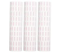 Lot de 30 rouleaux de 15 000 étiquettes de prix blanches étiquettes autocollantes à une rangée papier de prix de supermarché 21 x 12 mm pour étiqueteuse MX-5500