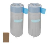 Lot de 30 sacs à litière pour chat compatibles avec Neakasa M1, sacs à litière avec cordon de serrage, sacs à déchets extra épais, 69,1 x 33 cm, 2 rouleaux