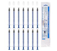 Lot de 30 seringues jetables de 1 ml sans aiguille pour le colostrum, la récolte du colostrum, les laboratoires scientifiques, la mesure du liquide, l'alimentation des animaux domestiques, l'arrosage