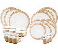 Lot de 30 set complet en grès beige D Björn