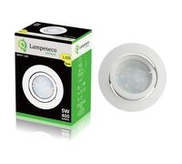 Lot de 30 Spot Led Encastrable Complete Blanc Orientable lumière Blanc Chaud eq. 50W ref.193 Diamètre Spot 83mm, Percage 70mm