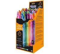 BIC Stylos à bille Lot de 30 900 x 600 mm Multicolore