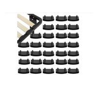 Lot de 30 Supports pour Sommier à Lattes de Lit, 55mm Embouts Lattes pour Sommier Capuchons Lattes Plastique De multicolor DOUILLES