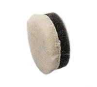 Lot de 30 tampons de polissage en laine pour polissage de voiture ou de verre, diamètre de 25 mm pour la finition et le nettoyage de surface