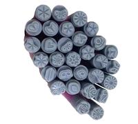 Lot de 30 tampons pour nail art - Points - Pour designs créatifs - Accessoires de décoration - Collection