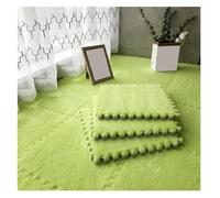 Lot de 30 Tapis à emboîter en Mousse EVA Douce et Moelleuse, carrés et Moelleux, for la Maison(Green)