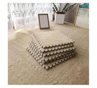 Lot de 30 Tapis à emboîter en Mousse EVA Douce et Moelleuse, carrés et Moelleux, for la Maison(Light Brown)