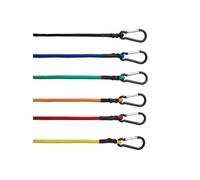 Lot de 30 Tendeur Elastique Corde Robuste Extensible Mousquetons en Acier