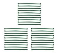 Lot de 30 tiges de connexion en plastique pour cages à tomates et systèmes de support vertical pour plantes avec ajustement de 16 mm