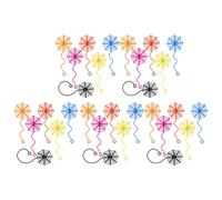 Lot de 30 toiles d'araignée adhésives pour Halloween, décoration de fête pour enfants, étudiants, salle de classe, décoration de fête, couleur aléatoire