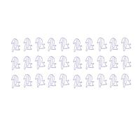 Lot de 30 trombones en forme de chat |Marque-pages en fer pour le bureau