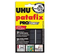 Lot de 30 tuis de 21 pastilles PATAFIX blanche Pro Power résistance ultra forte 3kg