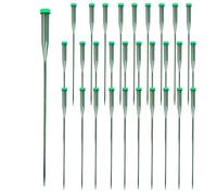 Lot de 30 tuyaux d'eau à fleurs vertes - Manches pour tronc de fleurs - Rechargeables - Pour l'artisanat, avec joint de capuchon sûr pour asclépiade, coupures de test, école de présomption de