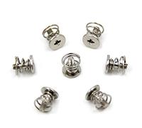 Lot de 30 vis à ressorts M2 M2,5 M3 Vis Phillips avec ressort carte graphique boulons de radiateur DaJiKan (longueur : M2,5 x 10,5 mm)