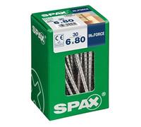 Lot de 30 vis acier tête cylindrique, Diam.6 mm x L.80 mm