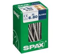Lot de 30 vis acier tête cylindrique, Diam.6 mm x L.80 mm