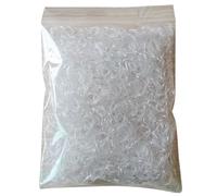 Lot de 300/400 élastiques à cheveux transparents pour petits et petits chouchous