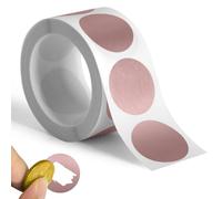 Lot de 300 autocollants à gratter ronds de 2,5 cm, cartes à gratter autocollantes pour tickets de loterie, bricolage, création de cartes de tombola