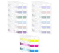 Lot de 300 autocollants d'index inscriptibles, marqueurs, notes autocollantes pour marquer les pages, lire, apprendre