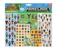 Lot de 300 autocollants Minecraft - Produit sous licence officielle