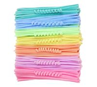 Lot de 300 bâtonnets chenille colorés aux couleurs de l'arc-en- - Avec les bricoleurs amateurs pour transmettre le plaisir de fabriquer des projets et stimuler la créativité.
